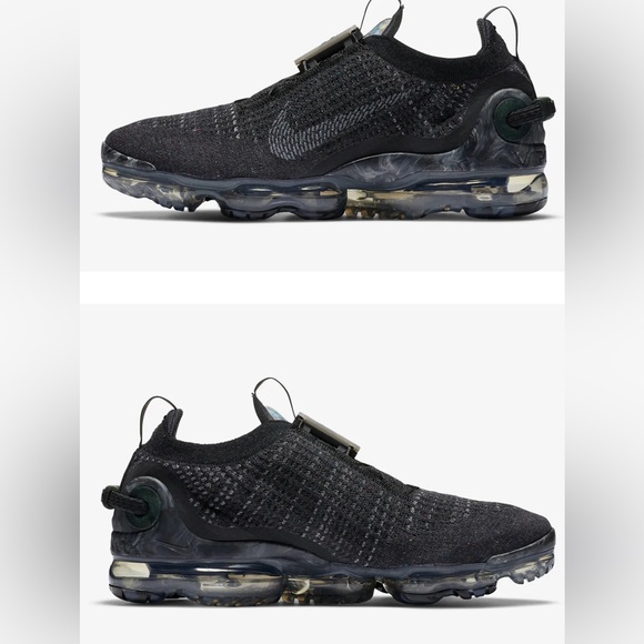 Men’s Fly Knit Nike Sneakers in black/gray - Picture 2 of 7